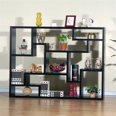 bookcase with room divider